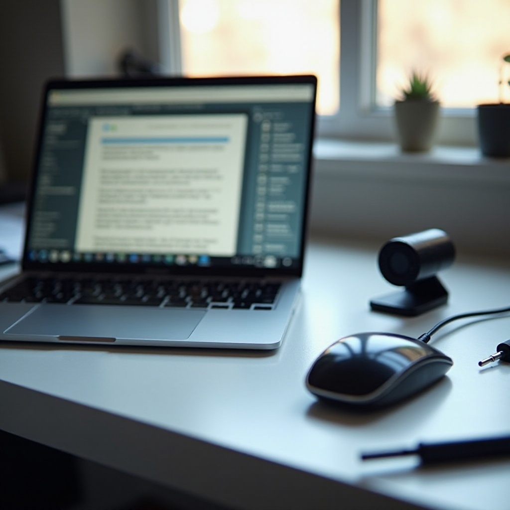 laptop nie wykrywa kamery internetowej logitech