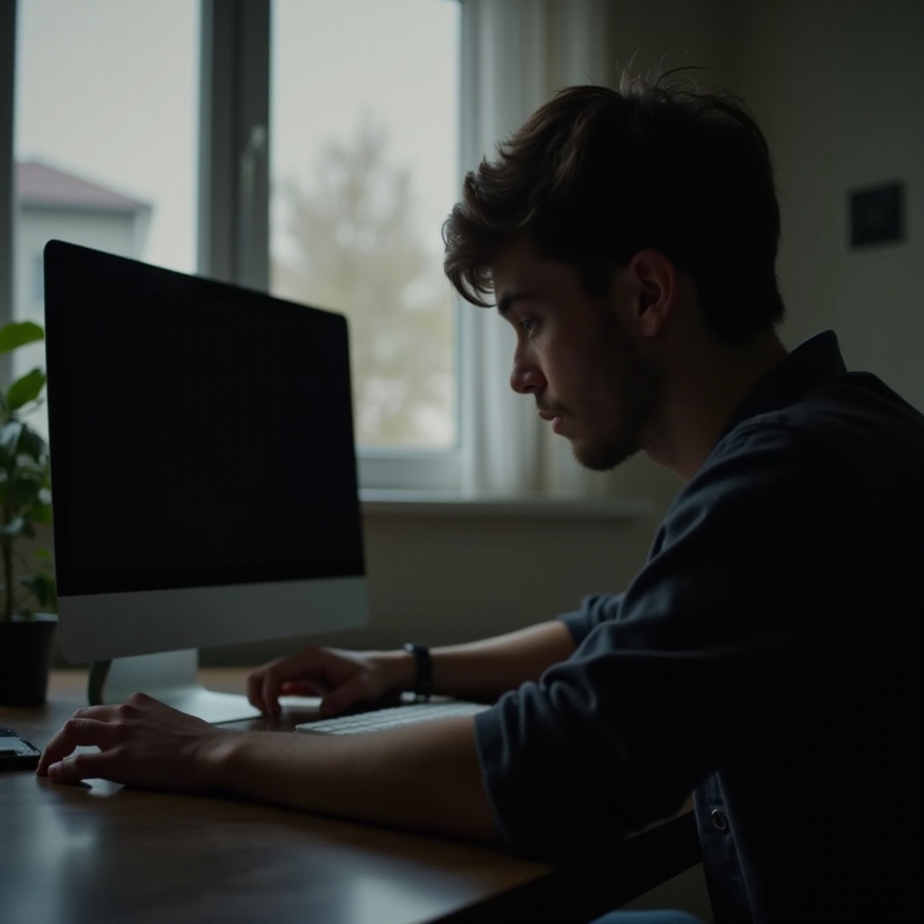 ラップトップのモニターがランダムに真っ黒になる