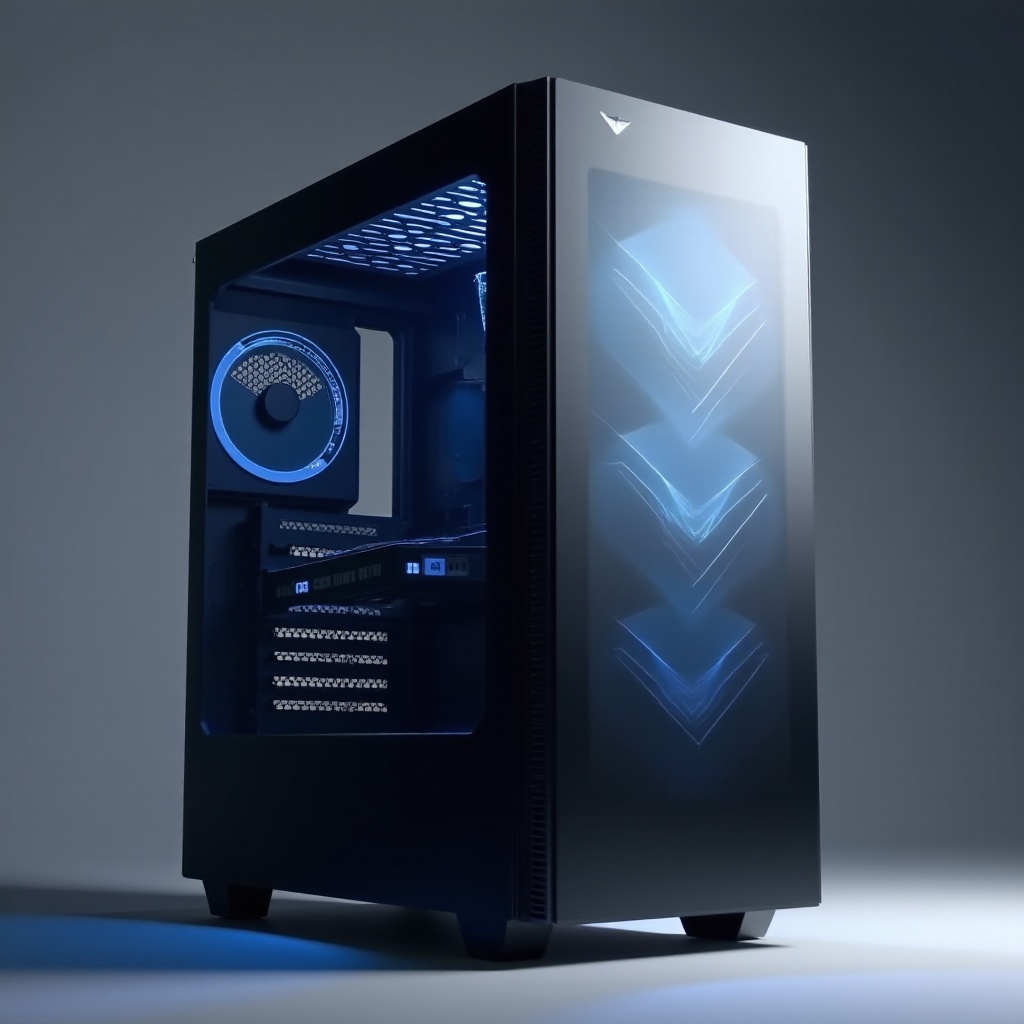 เปิดตัวเคสคอมพิวเตอร์รุ่นล่าสุดที่มีหน้าจอในตัว