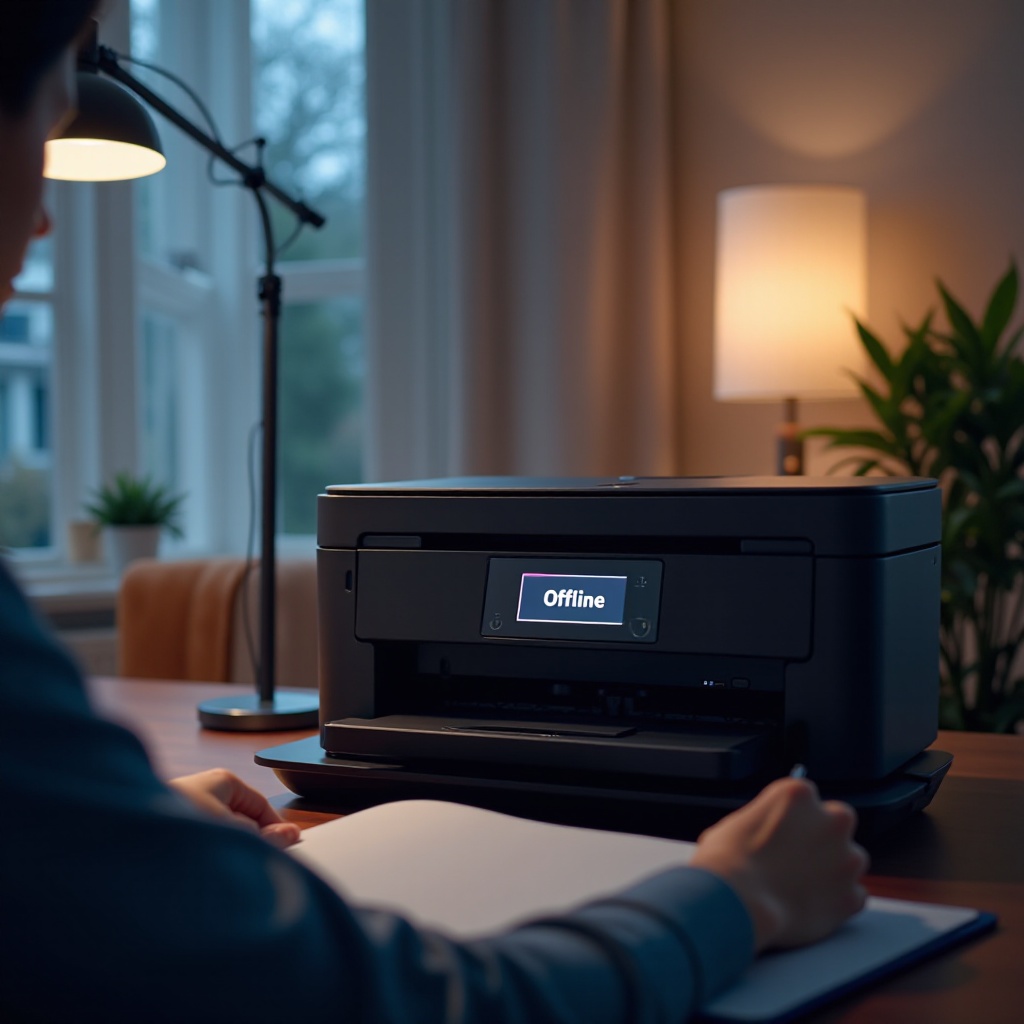 プリンターはオンですがオフラインと表示される：トラブルシューティングガイド