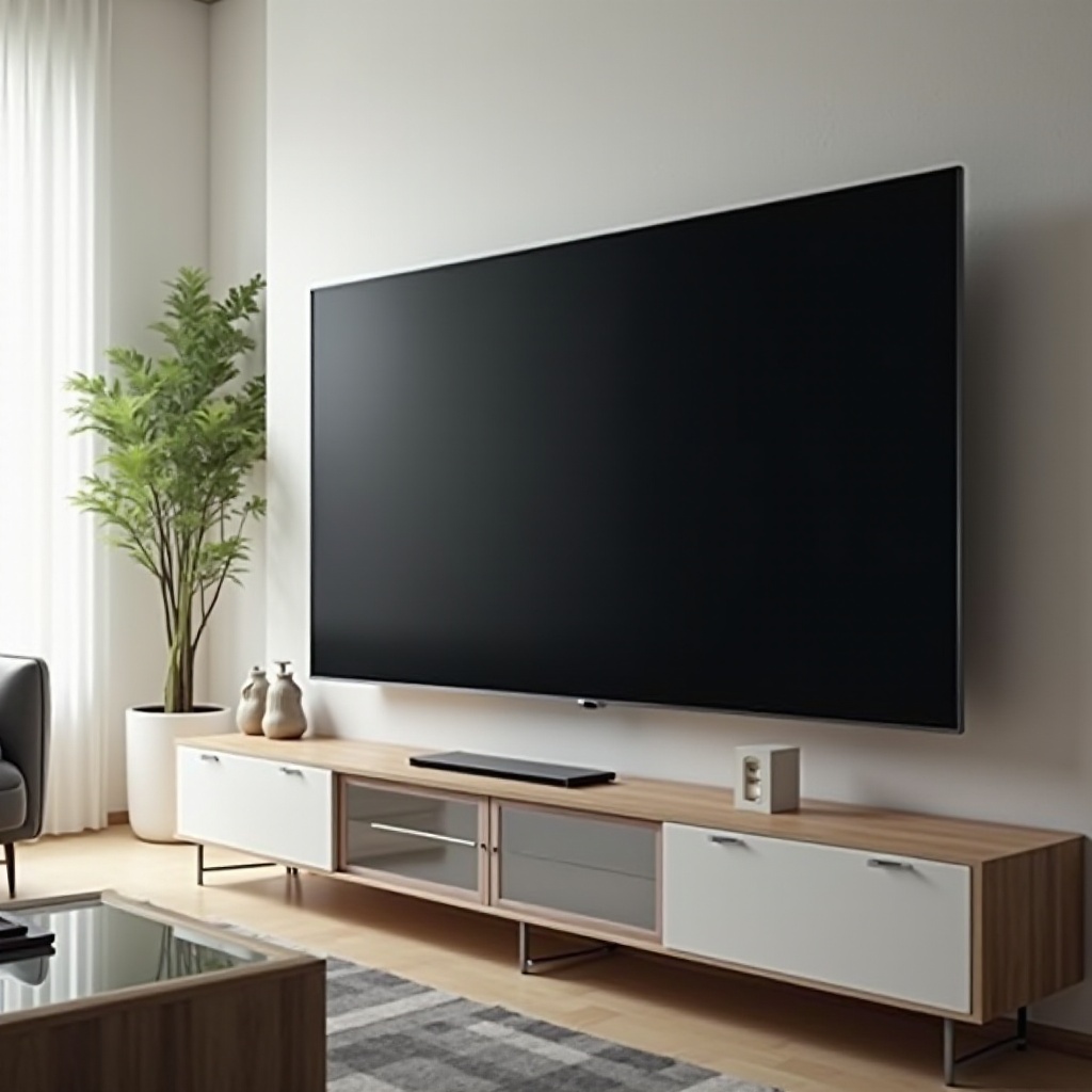 samsung led-televisio on pimeä toiselta puolelta