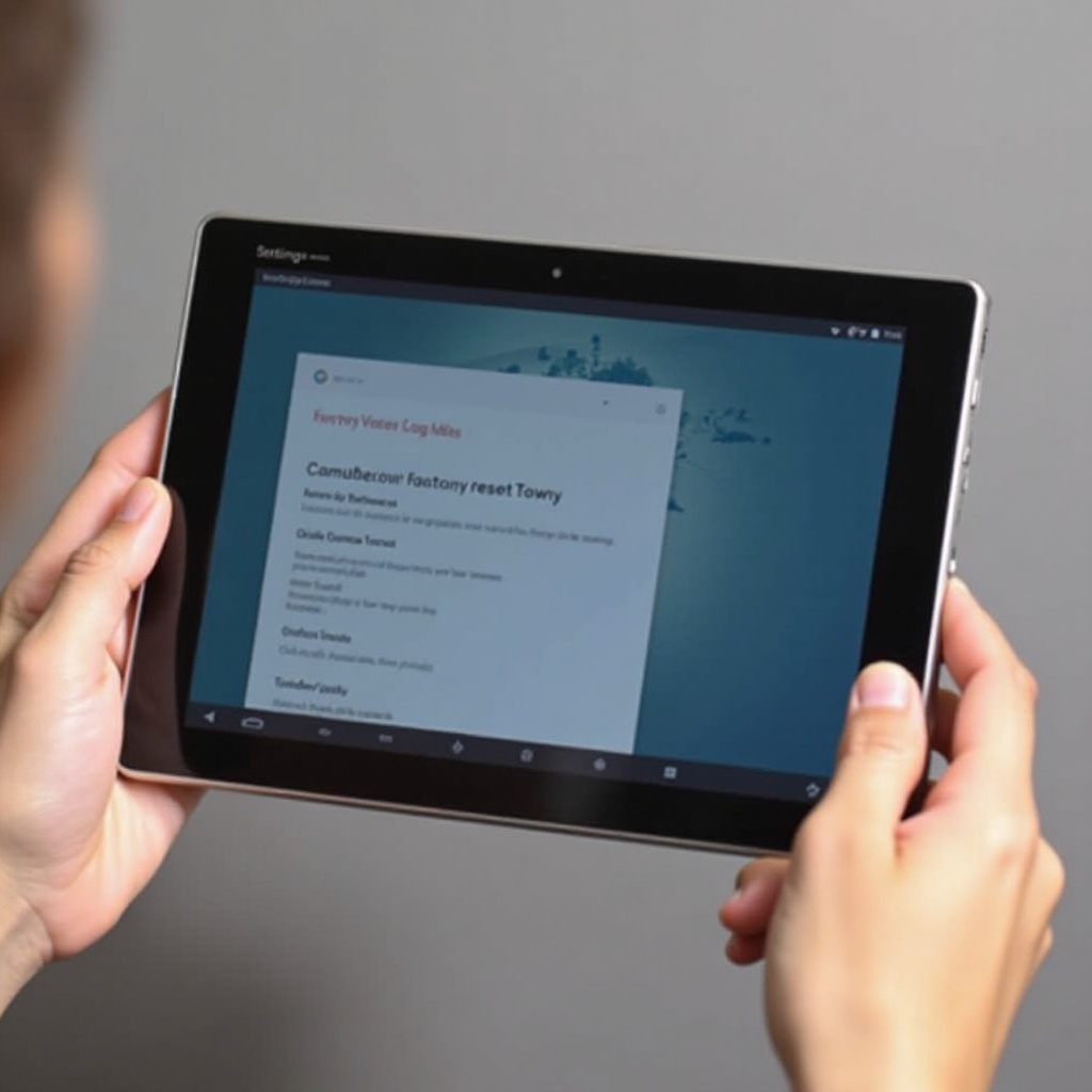 Jak przywrócić ustawienia fabryczne tabletu Lenovo?