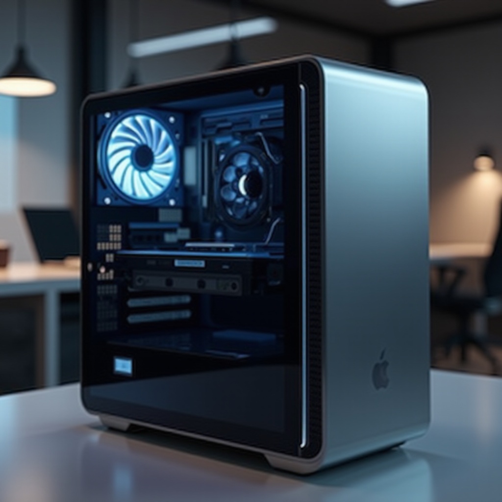 내장된 화면이 있는 최신 컴퓨터 케이스 공개