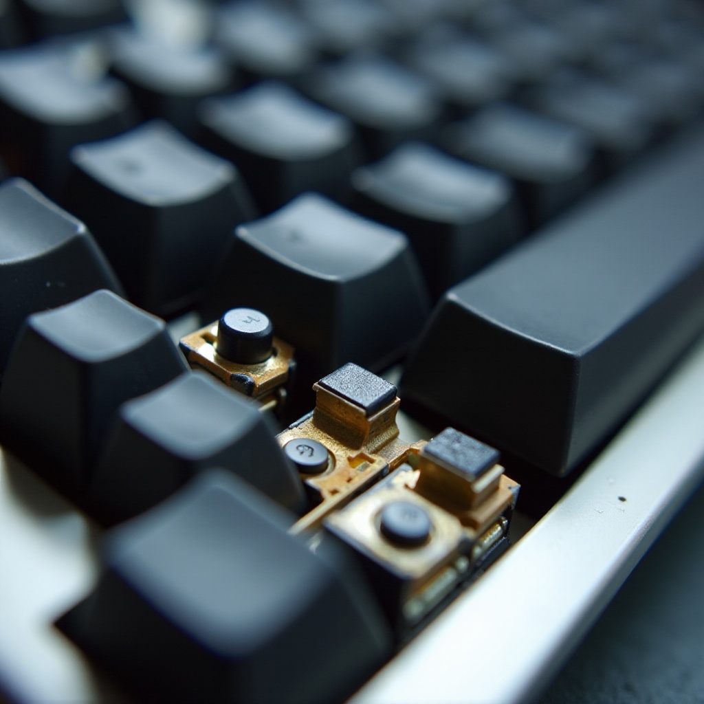 mengapa keyboard saya mencicit
