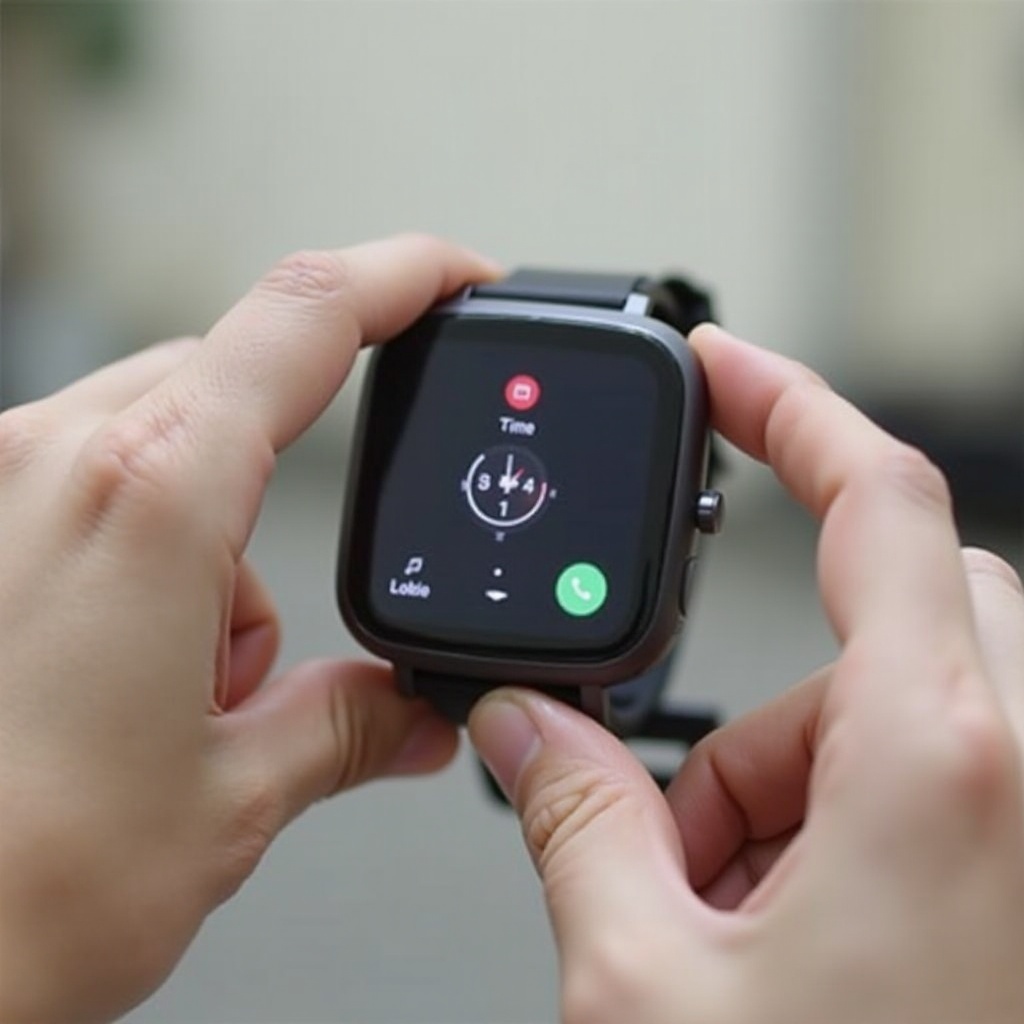 Letsfitスマートウォッチの時間を変更する方法