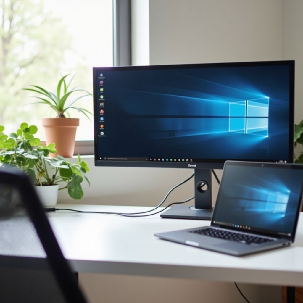 Hoe voeg ik een scherm toe aan mijn laptop met Windows