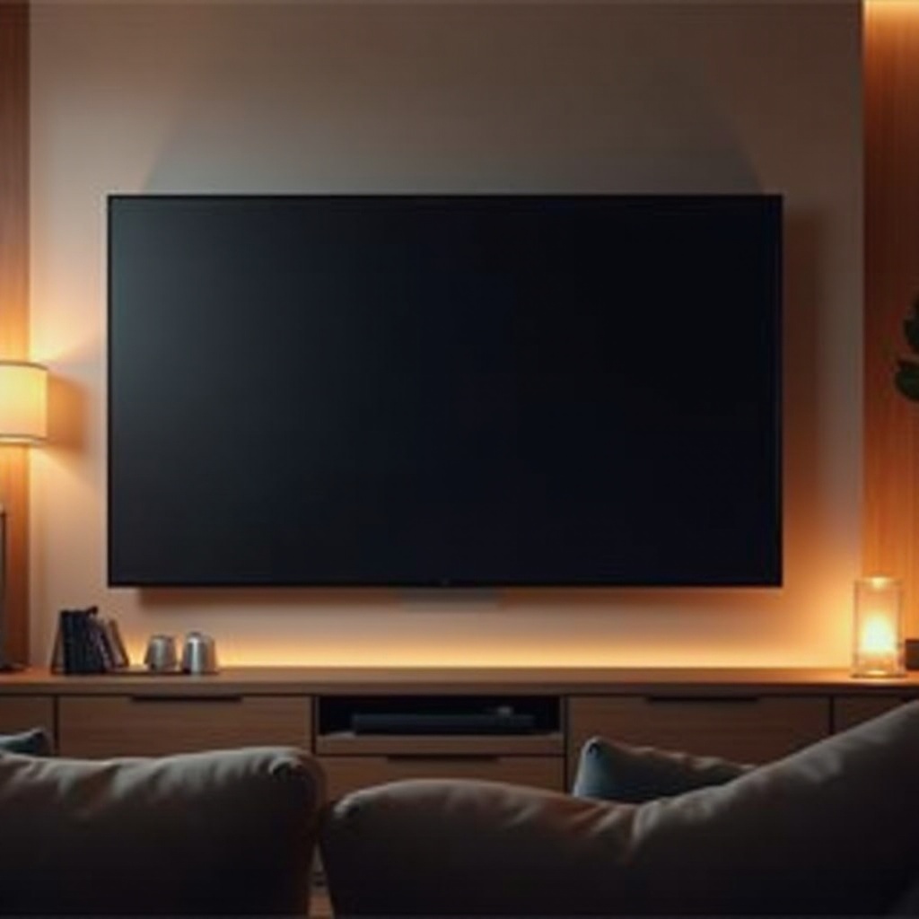 Samsungin LED-televisio on toiselta puolelta tumma: Syyt ja ratkaisut