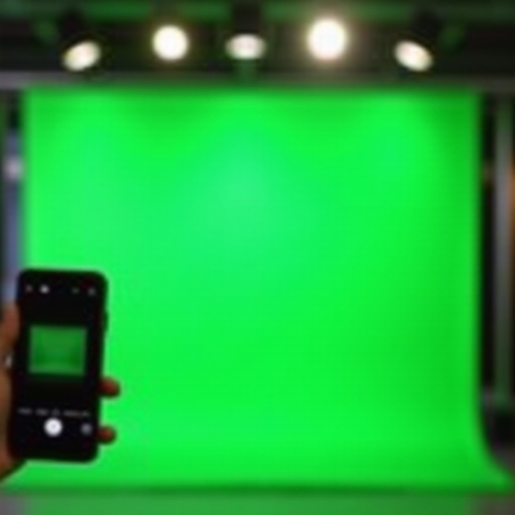 How to Use an Android Phone to Take Green Screen Pictures