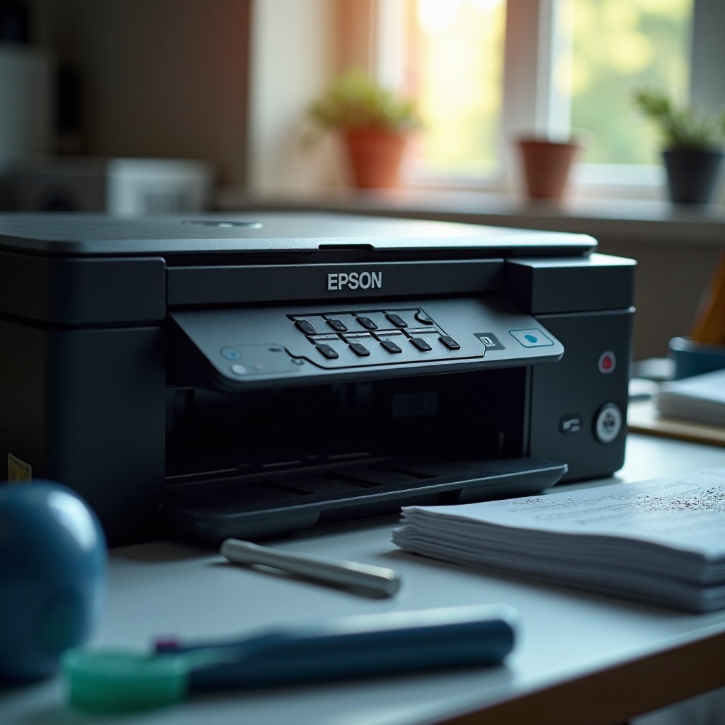 Epson printer verstopte inktkop