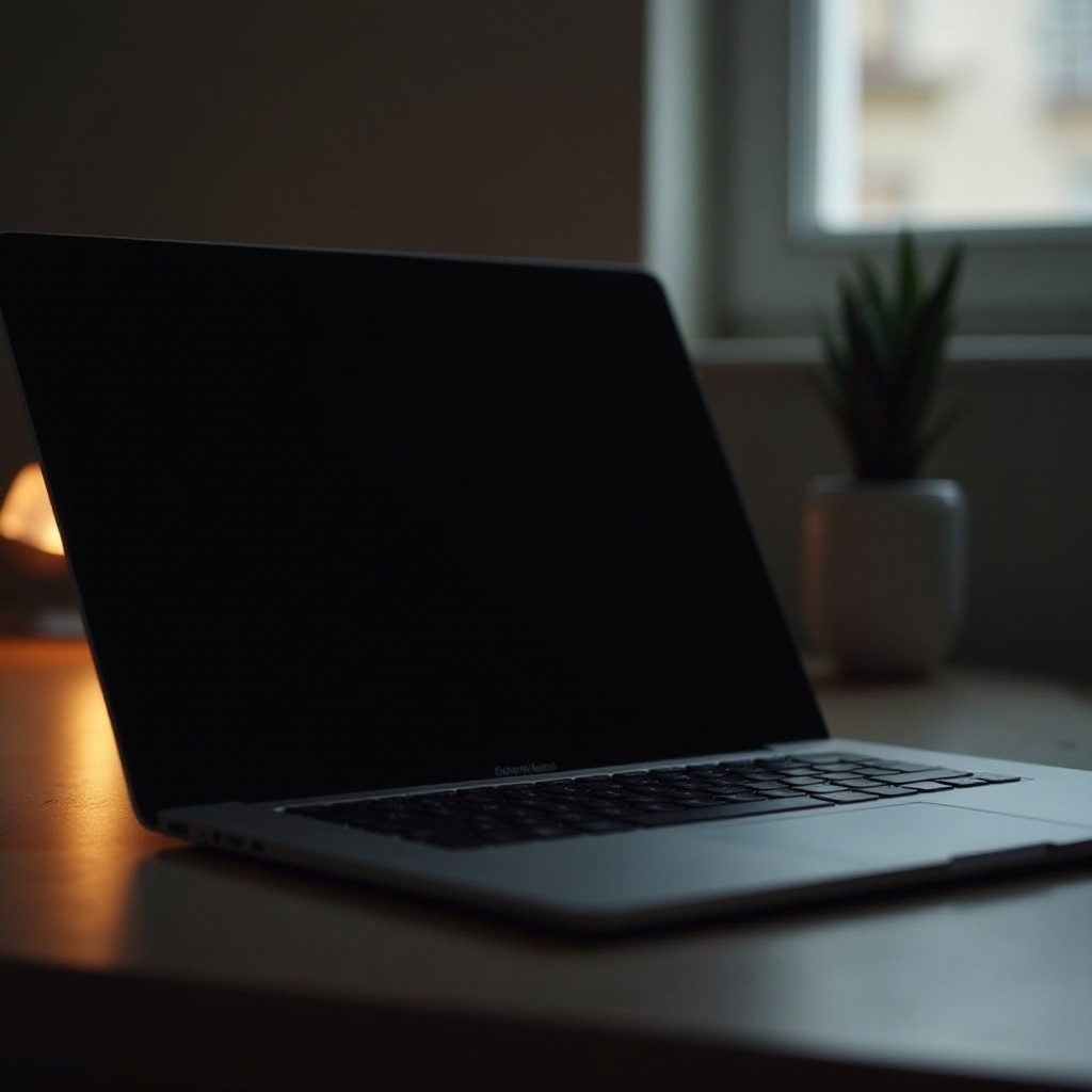 laptopmonitor wordt willekeurig zwart