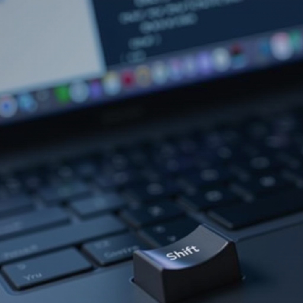 kunci shift keyboard tidak berfungsi