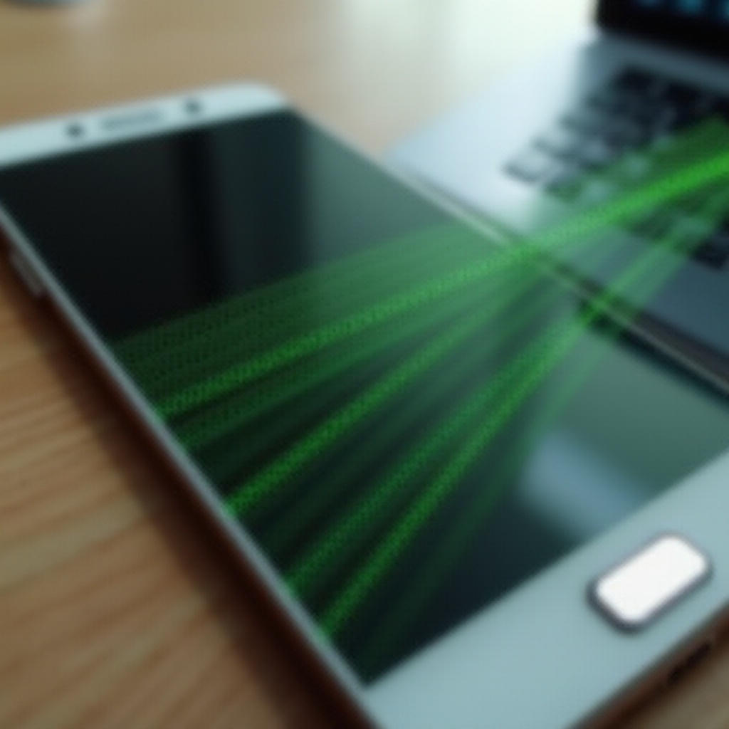 Rozwiązywanie zielonych linii na telefonie Samsung: Krok po kroku rozwiązania.