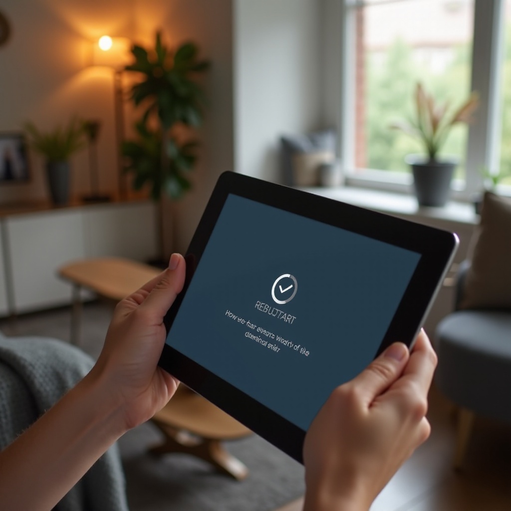 hoe start je een RCA-tablet opnieuw op