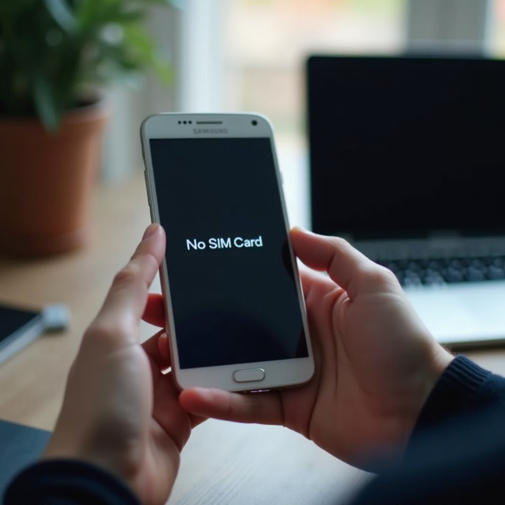 dlaczego mój telefon Samsung mówi brak karty SIM