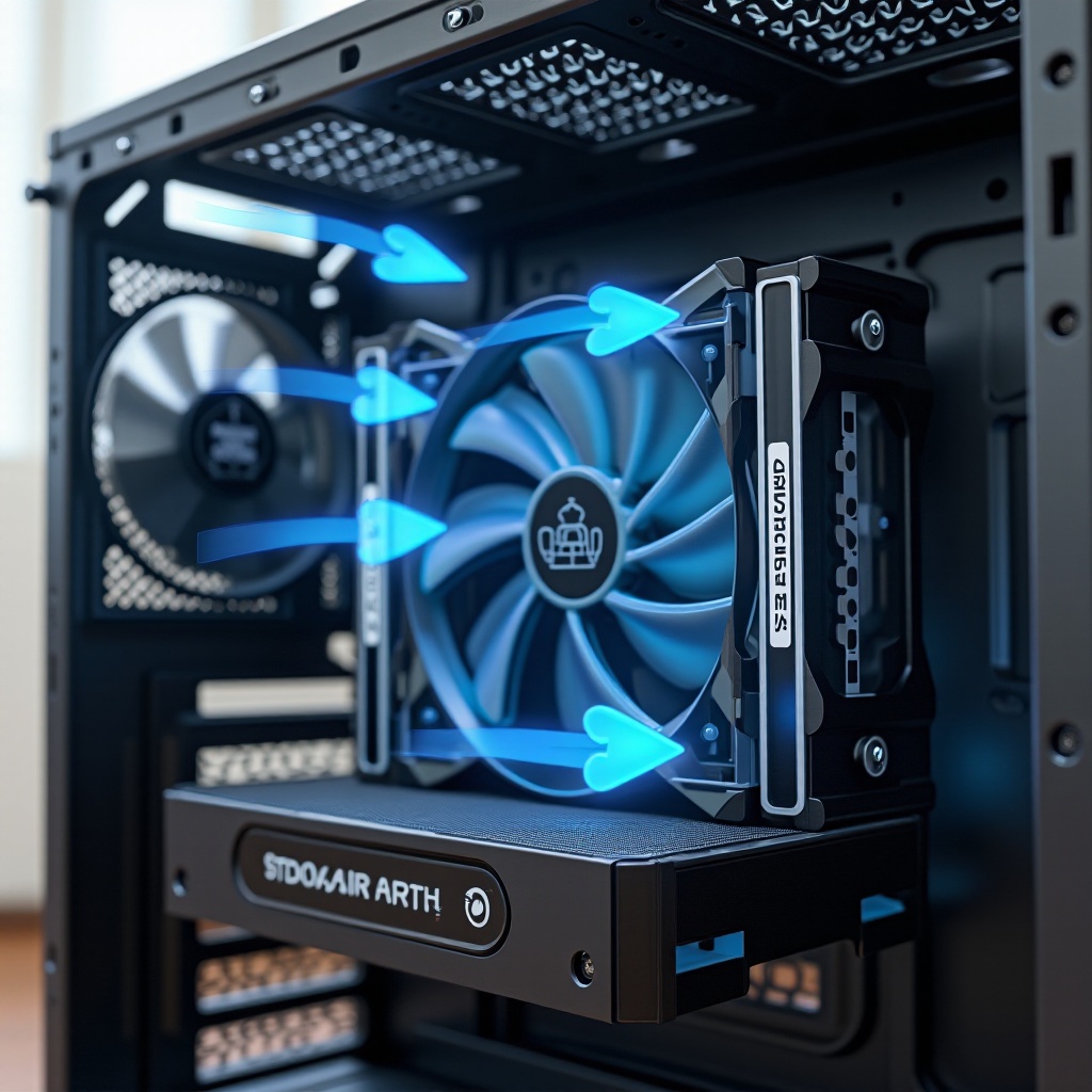Hoe de richting van de pc-ventilator te bepalen voor optimale koeling