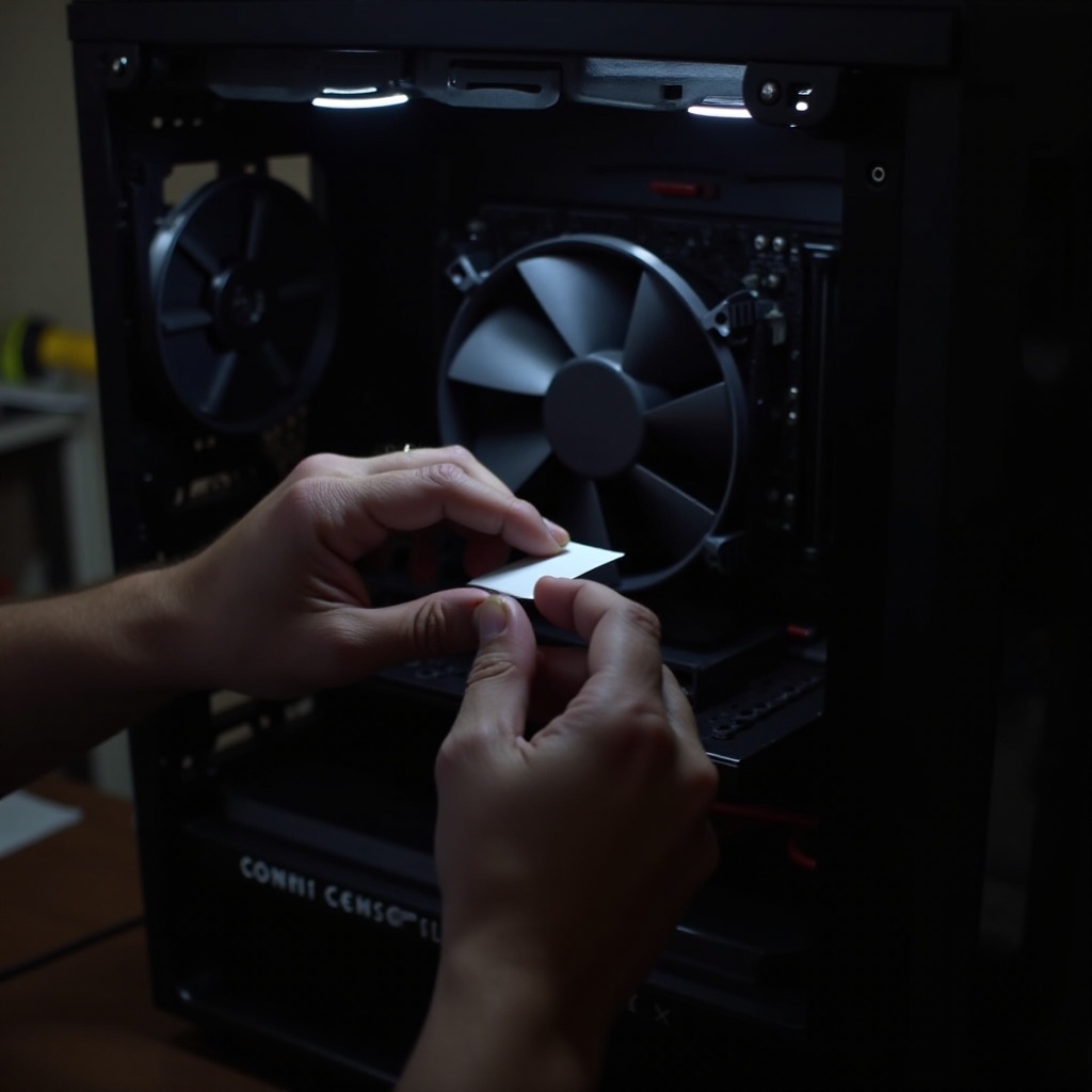hoe je kunt zien welke kant een pc-ventilator op blaast