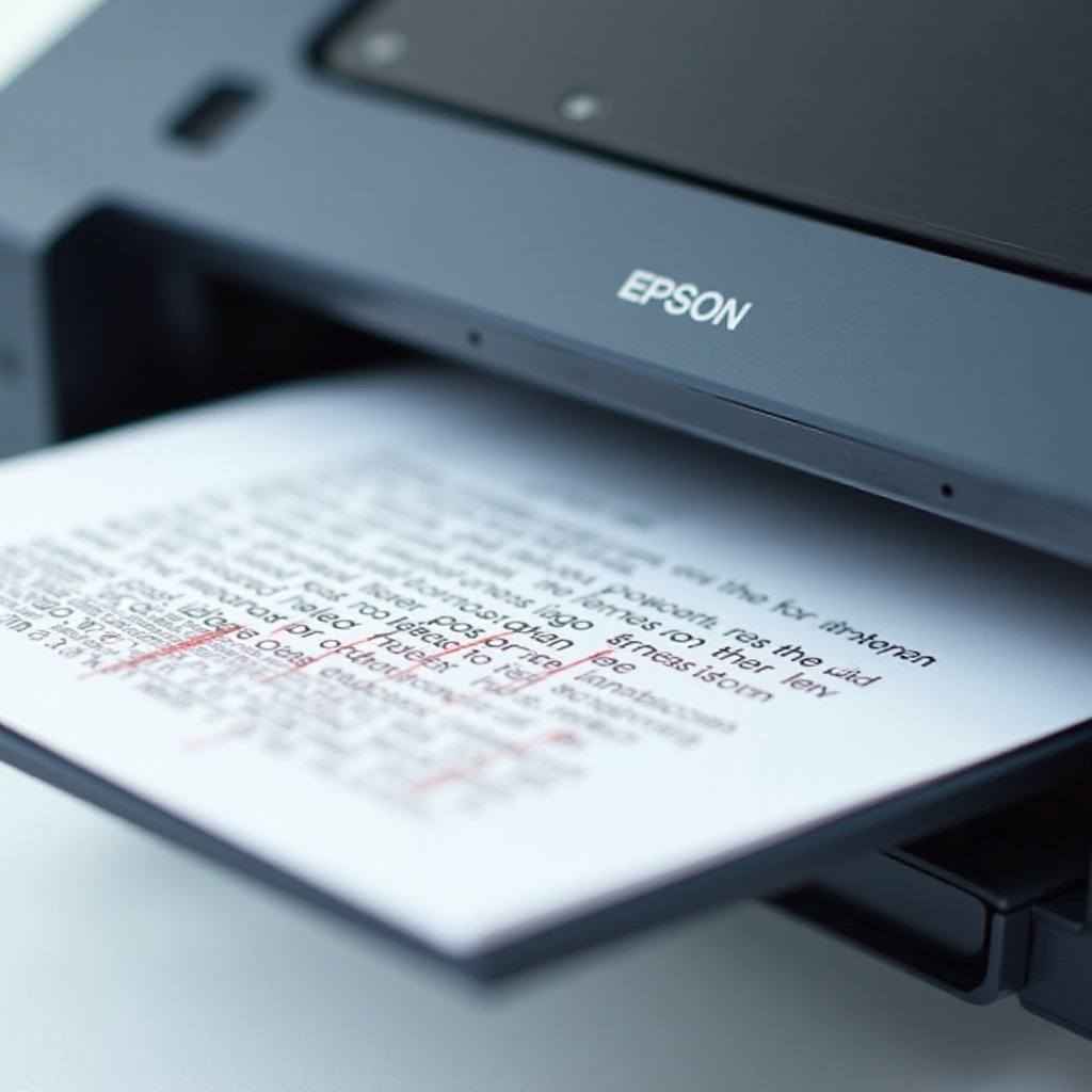 Vianmääritysopas: Miksi Epson-tulostimeni tulostaa viivoja?