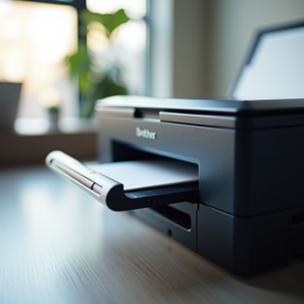 Hoe papier laden in Brother-printer
