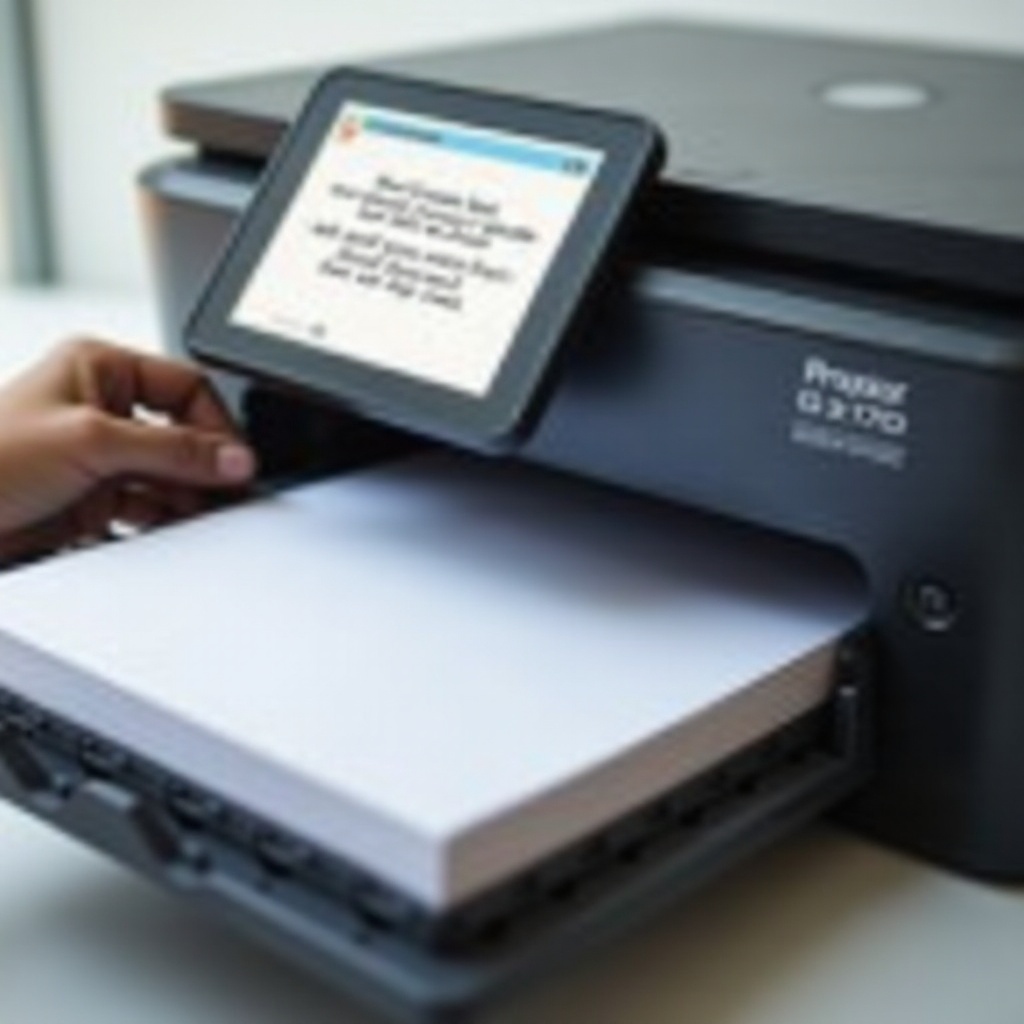 hoe papier in een Brother-printer laden