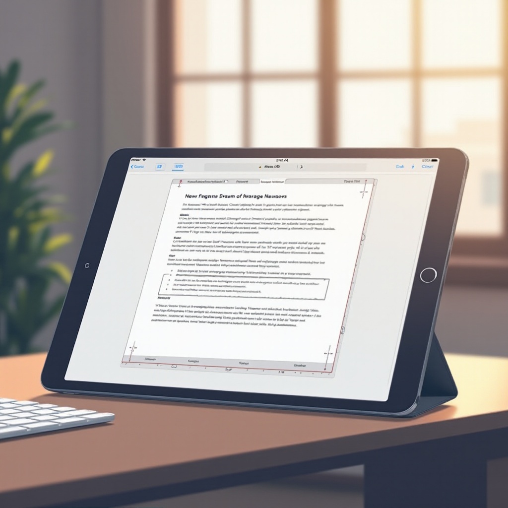 How to Create a PDF Document on iPad