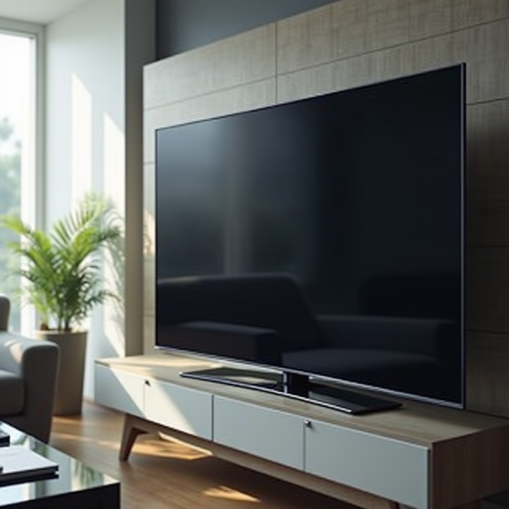 samsung led tv is aan één kant donker