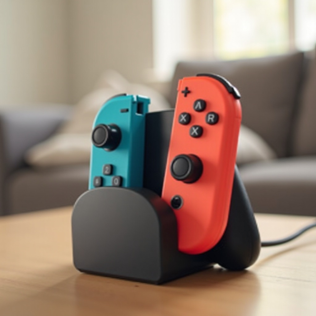 switch how to charge joycons