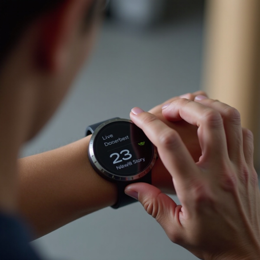 glory fit smart watch telt geen stappen