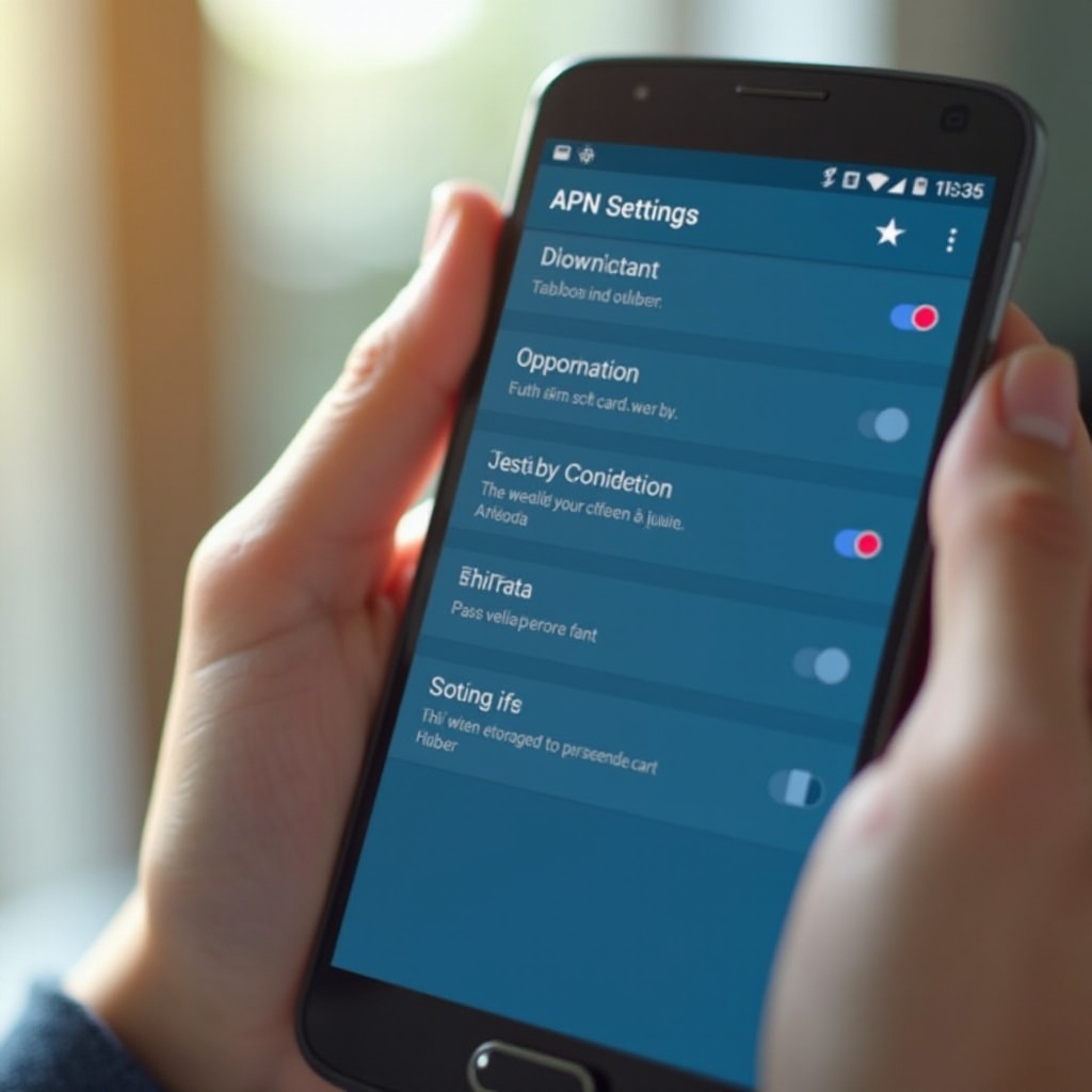 apn settings tcl-435s phone