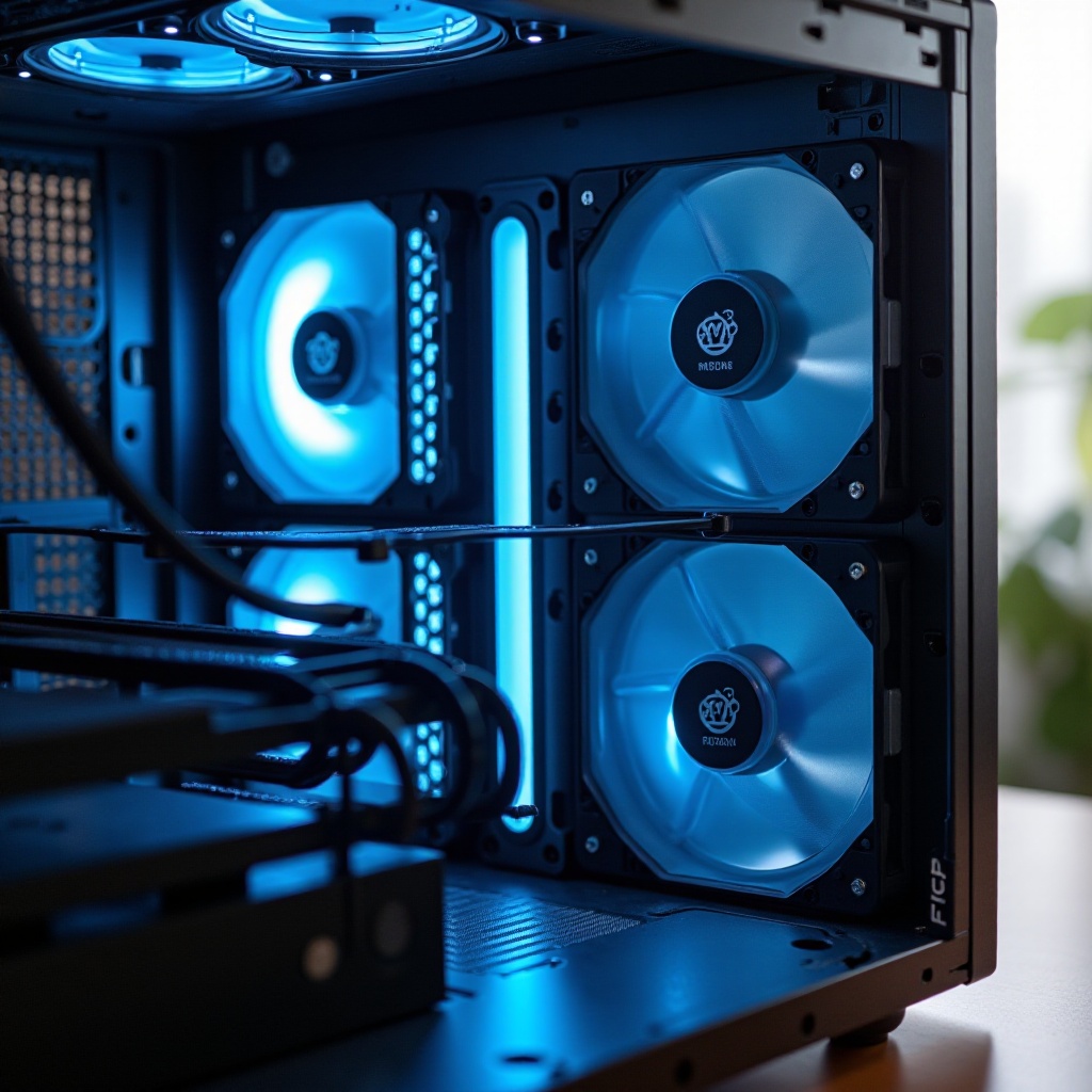 PCファンの風向きを見分ける方法