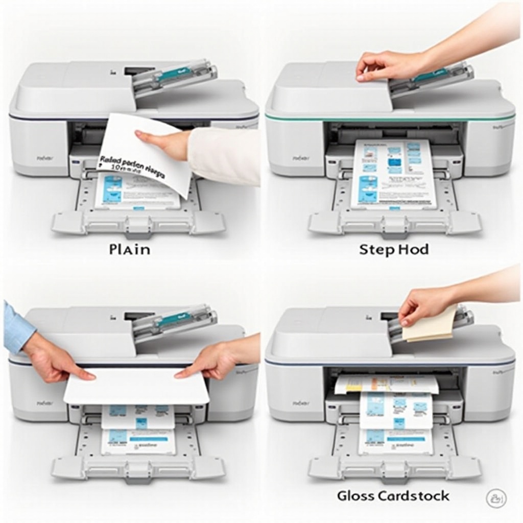 Brotherプリンターに紙をセットする方法