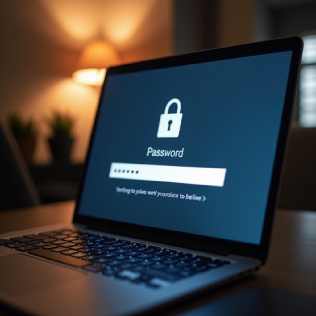 노트북에 비밀번호 설정하는 방법