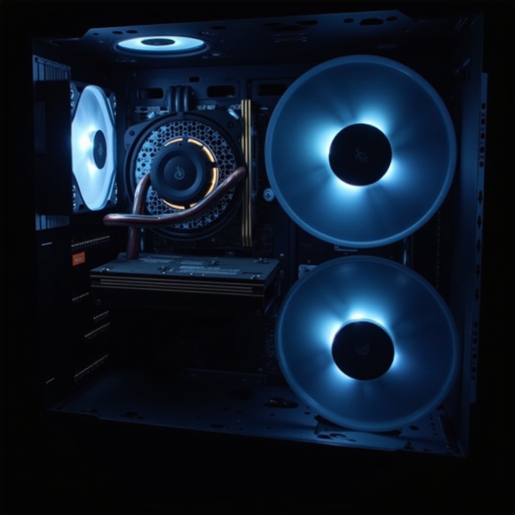 最適な冷却のためのPCファンの方向を決定する方法