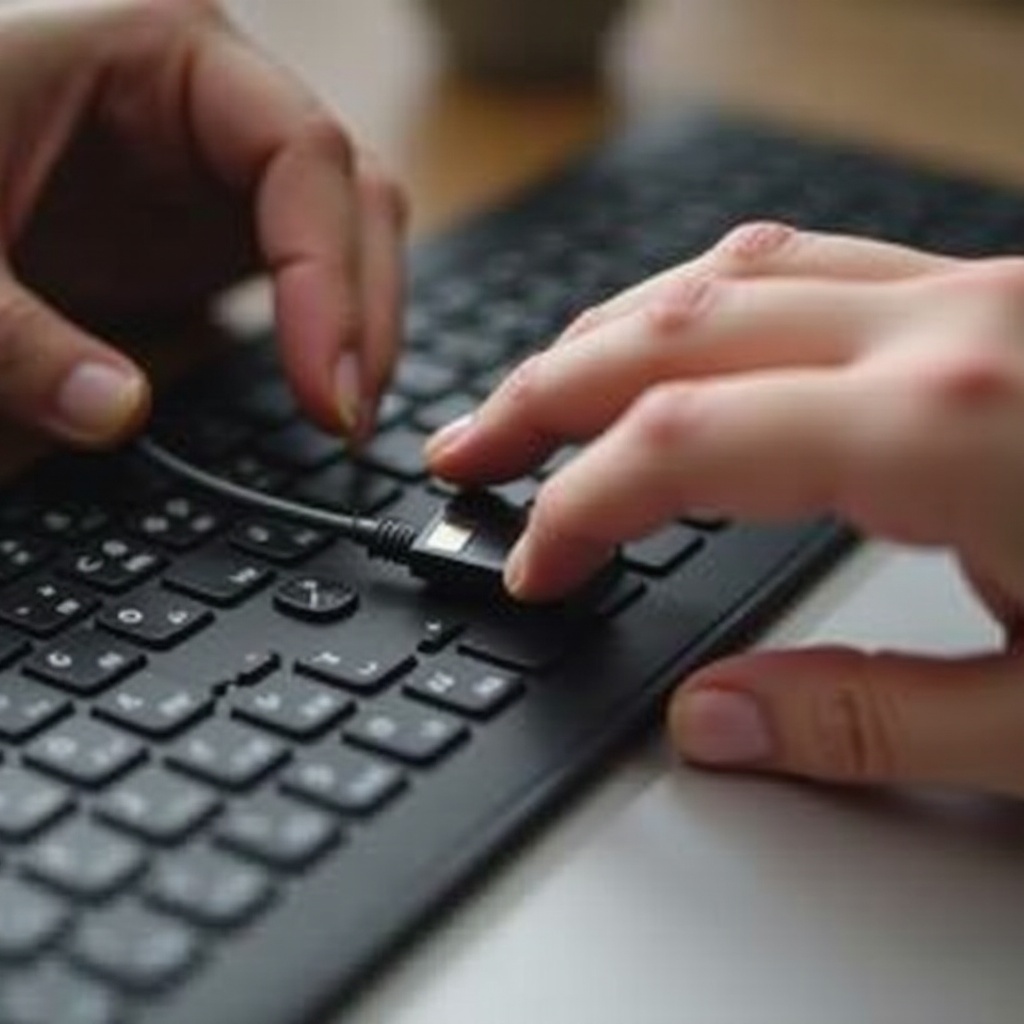 why does my wired keyboard not work
