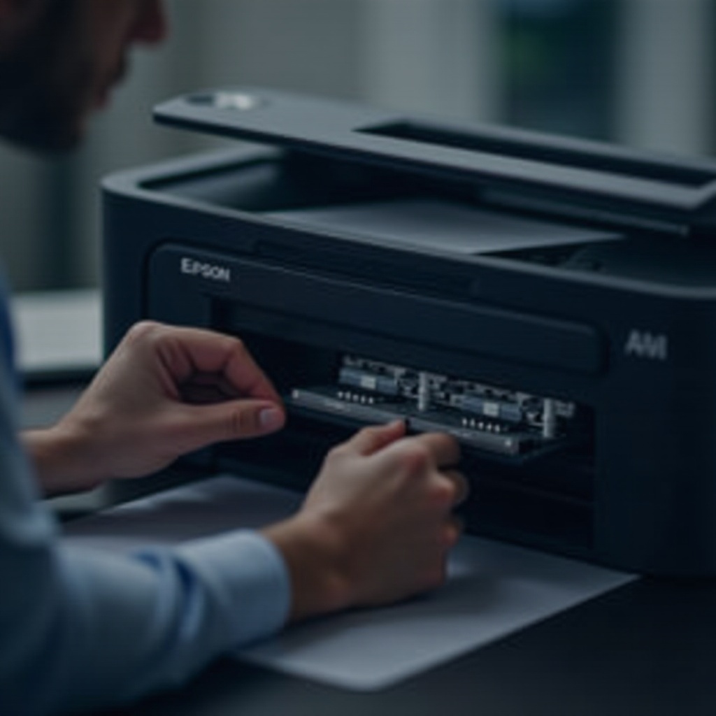 head ink printer epson tersumbat