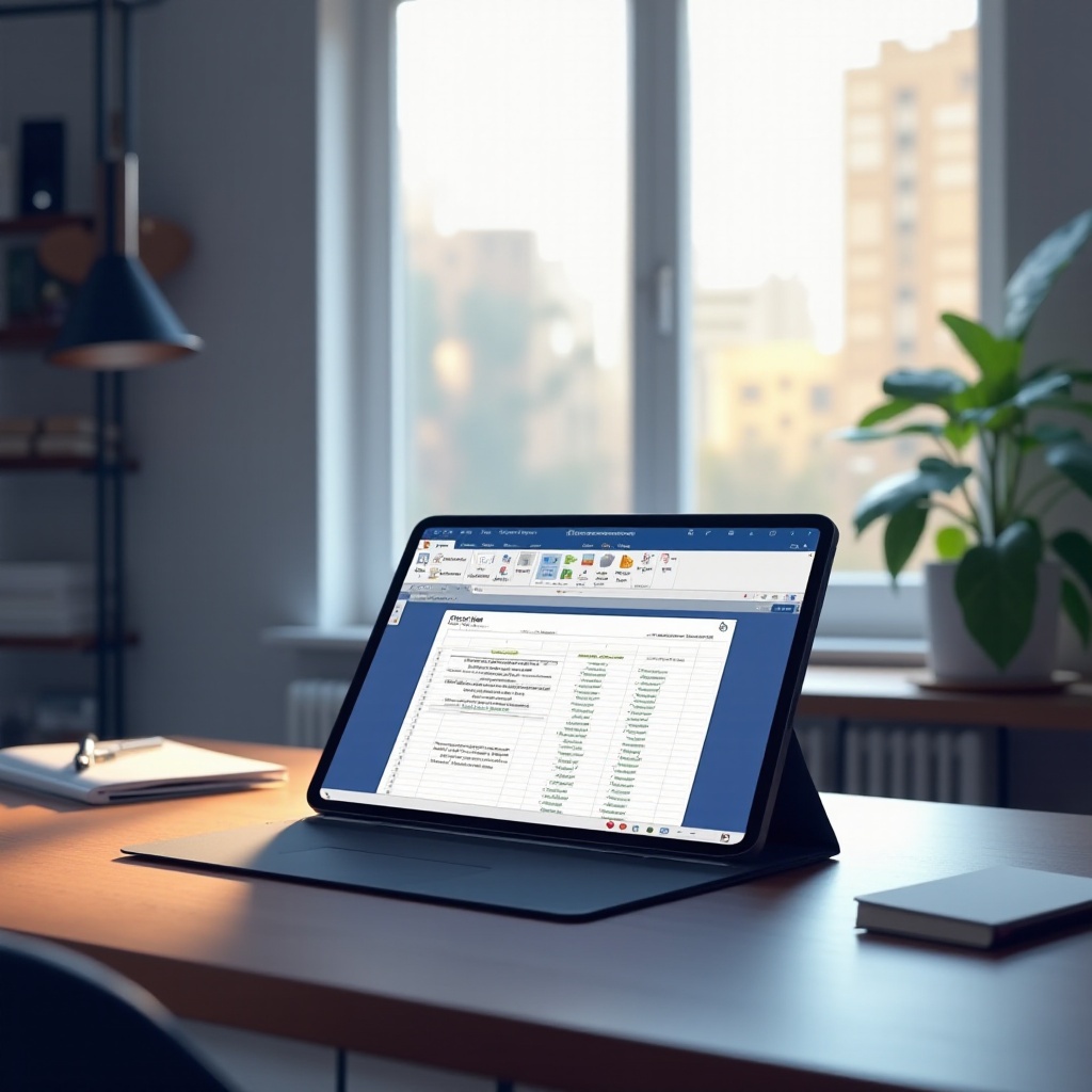 Beste tablet om met Microsoft Office te werken.