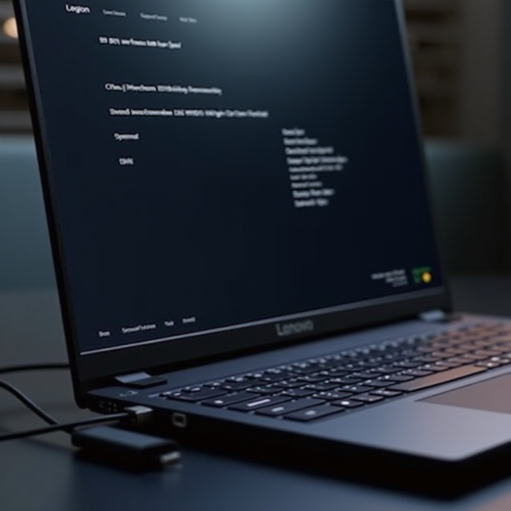 Lenovo Legion 노트북에서 USB로 부팅하는 방법: 종합 가이드