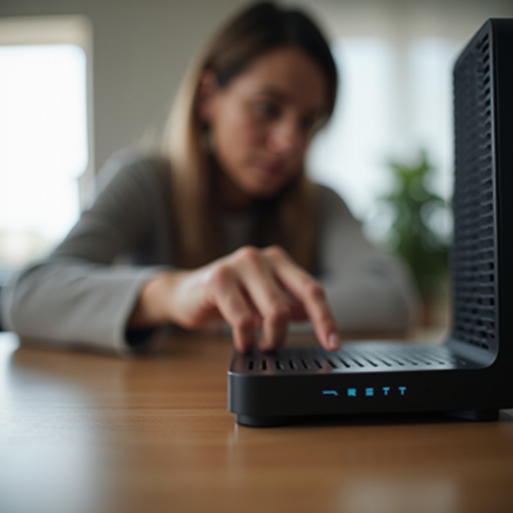 cara memulai ulang modem