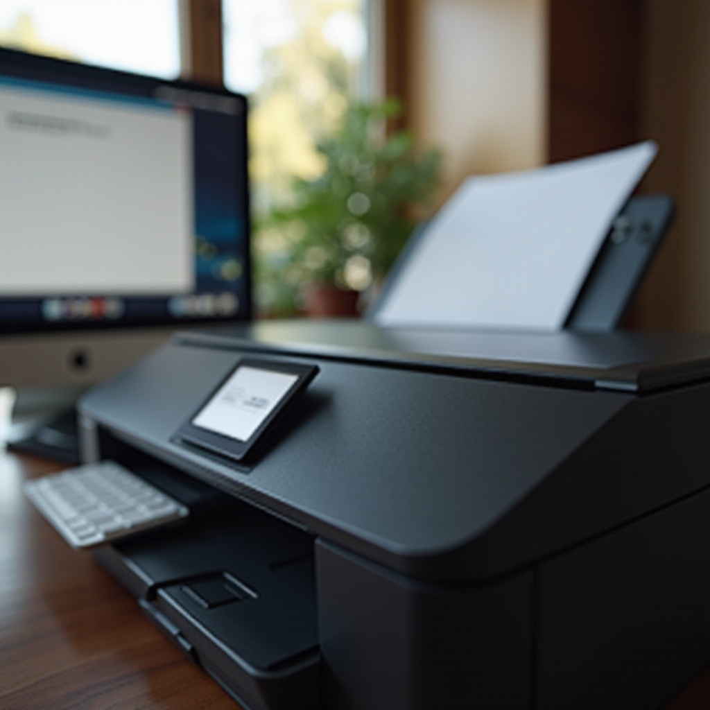 printer is on but says offline