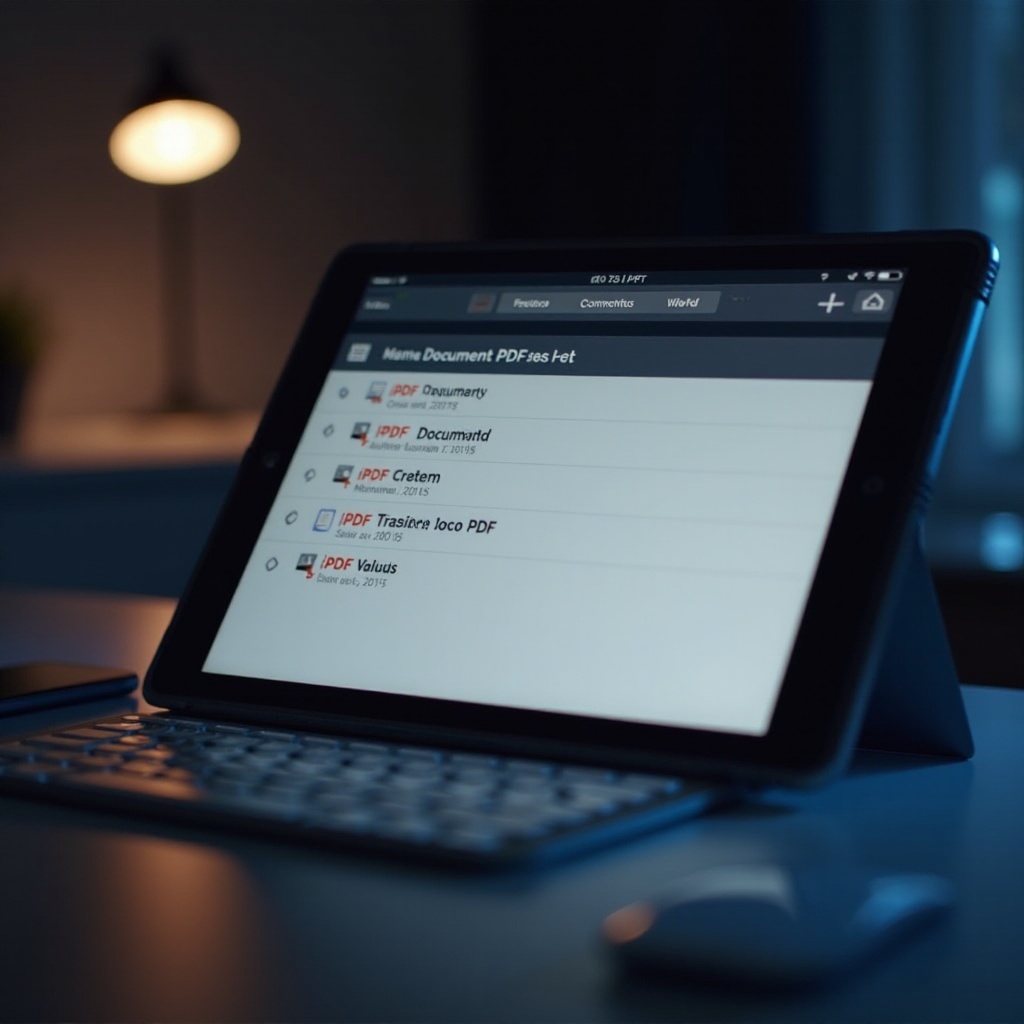 Jak utworzyć dokument PDF na iPadzie