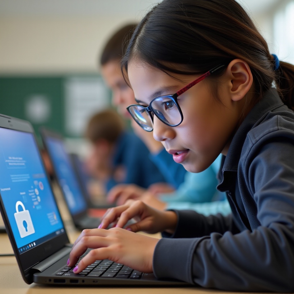 hoe te inspecteren op een school Chromebook