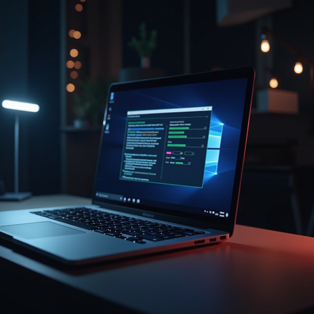 monitor laptopa losowo się zaciemnia