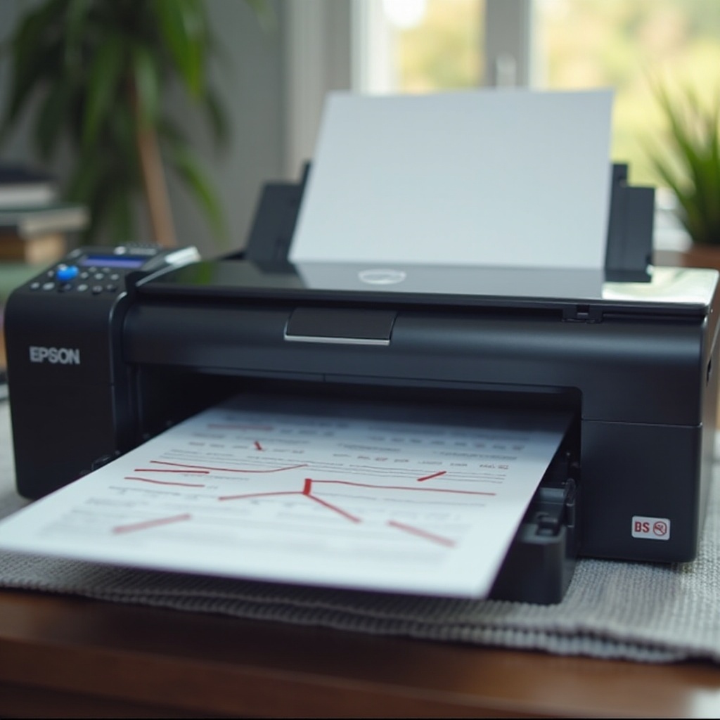 Przewodnik rozwiązywania problemów: Dlaczego moja drukarka Epson drukuje linie?