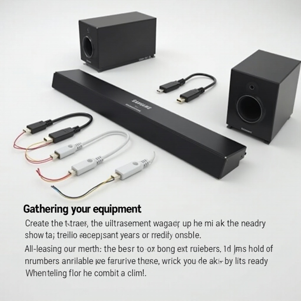 how to connect samsung rear speakers to soundbar