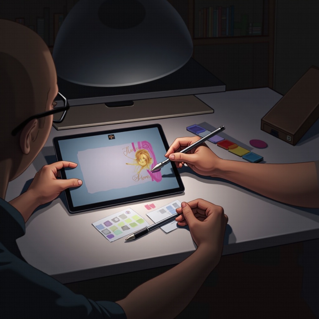cara menggunakan procreate sebagai tablet gambar