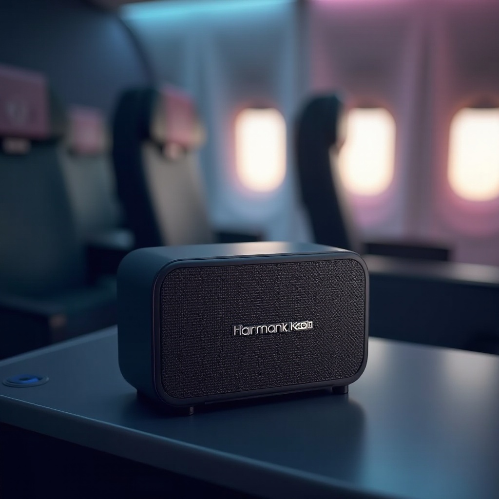 Voitko tuoda Harman Kardon -kaiuttimia lentokoneeseen? Kaikki mitä sinun tarvitsee tietää.